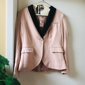 Pink Tuxedo style Blazer